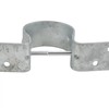 2 3/8" Galvanized Steel Pipe Grip Fence Brackets (Pack of