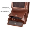 POCARDO Smart Men's Leather Wallet RFID Protection 4 Exclusive Leather