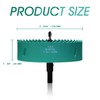 Hole Saw 130 mm, M42 HSS Hole Drill Set Bi-Metal