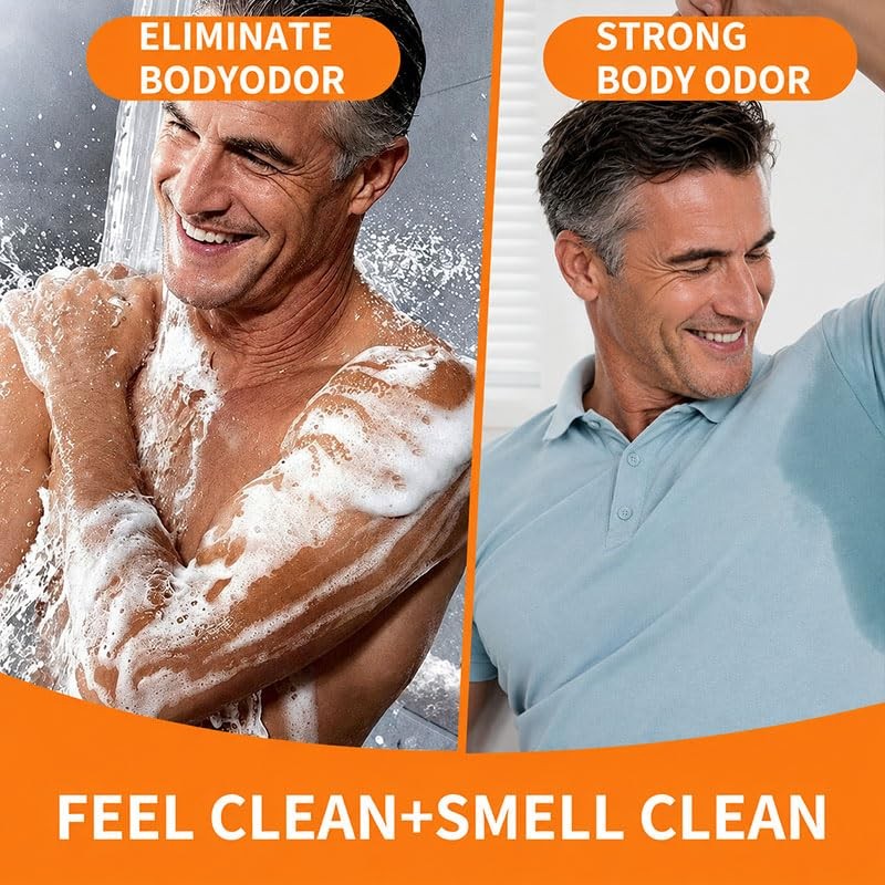 O'CHEROL 5 PCS Persimmon Soap Bar for Body Odor Control,