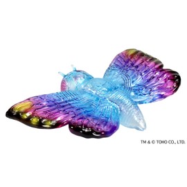 CCP Middle Size Series Godzilla EX (6th Bullet) Mothra (1992) Clear Blue Pink Ver., Approx. 5.9 inches (150 mm), PVC Pre-painted Finished Soft Vinyl Figure