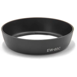 Lens hood suitable for CANON lens EF-S 18-55mm f/3.6-5.6, Canon EF 28-80mm, EF 28-90mm replaces EW-60C, EW-60 C