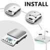 RESHY Lab Scale 5000g x 0.01g, High Precision Digital Analytical