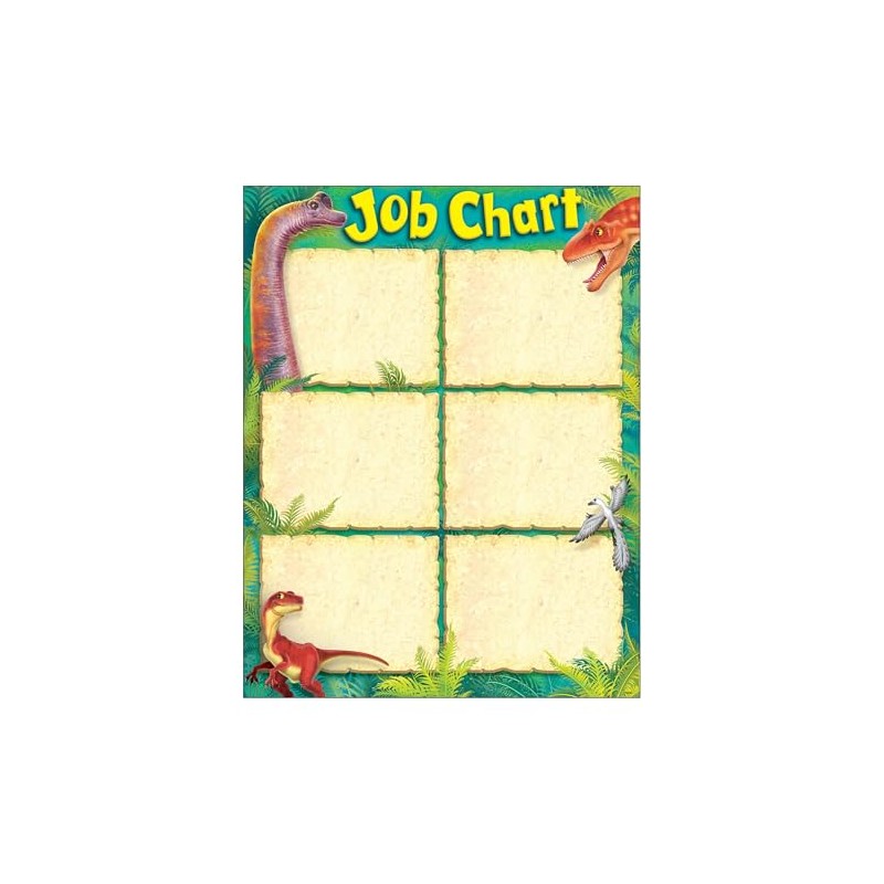 Job Chart Discovering Dinosaurs® Learning Chart