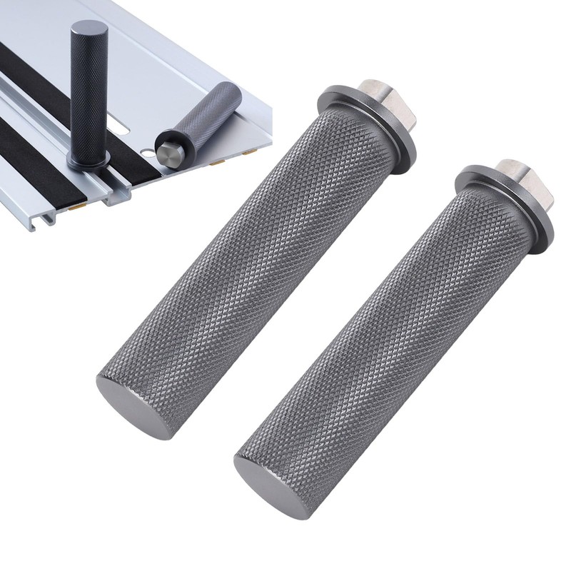 2PCS 20mm Bench Dogs Guide Rail, Bench Dogs Rail Sliding