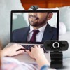 HD Webcam with Microphone, HD 1080P 2MP USB Webcam Desktop