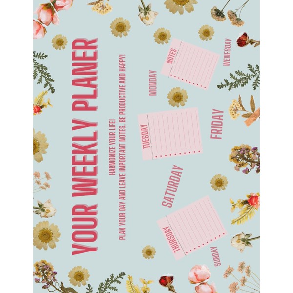 Daily Planning Pad, To Do List Notebook - Undated.: Notepad