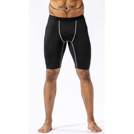 Otafuku Glove JW-630 Men's Summer Inner Half Pants, Compression, Sweat Absorbent, Quick Drying, UV Protection, Contact Cooling, Deodorizing, Black, LL