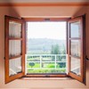 Delmoar Fixed Window Safety Guard 14”x 38” Adjustable Width Prevents