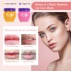 2PCS Lip Sleeping Mask, Honey Sakura Moisturizing Lip Balm Skincare