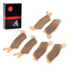 Front & Rear Sintered Brake Pads Kit Compatible with Can