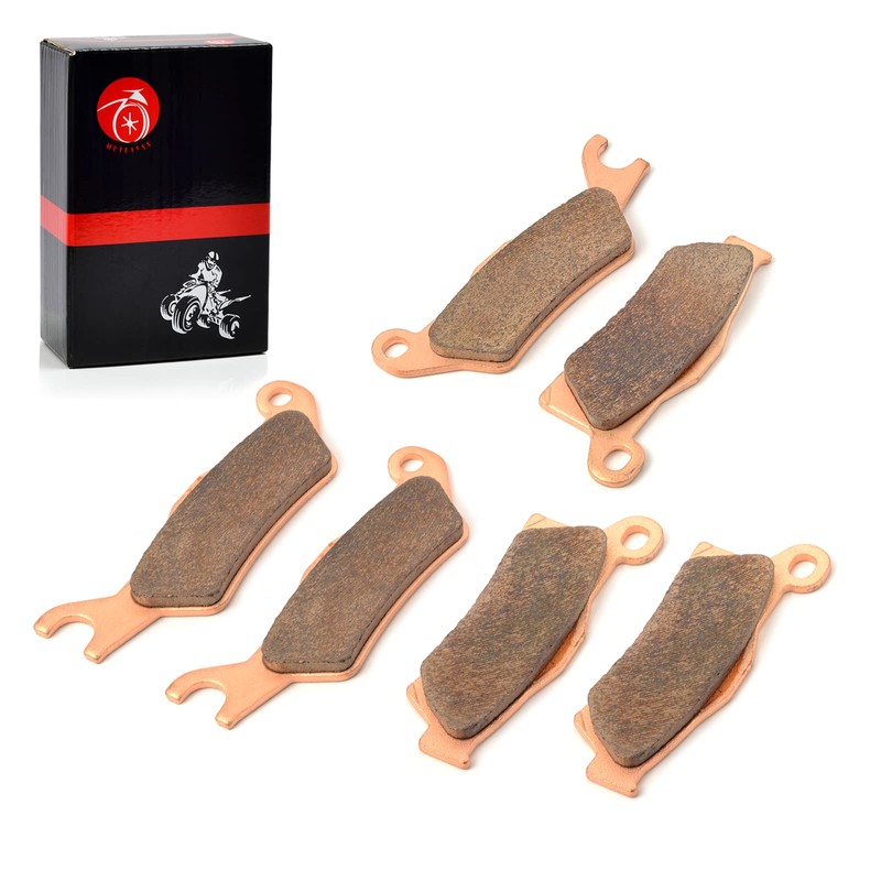 Front & Rear Sintered Brake Pads Kit Compatible with Can