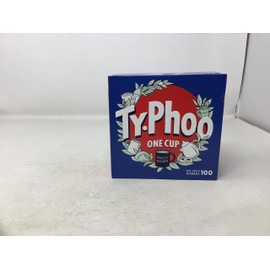 Typhoo British Tea, with string and tags, 100 count