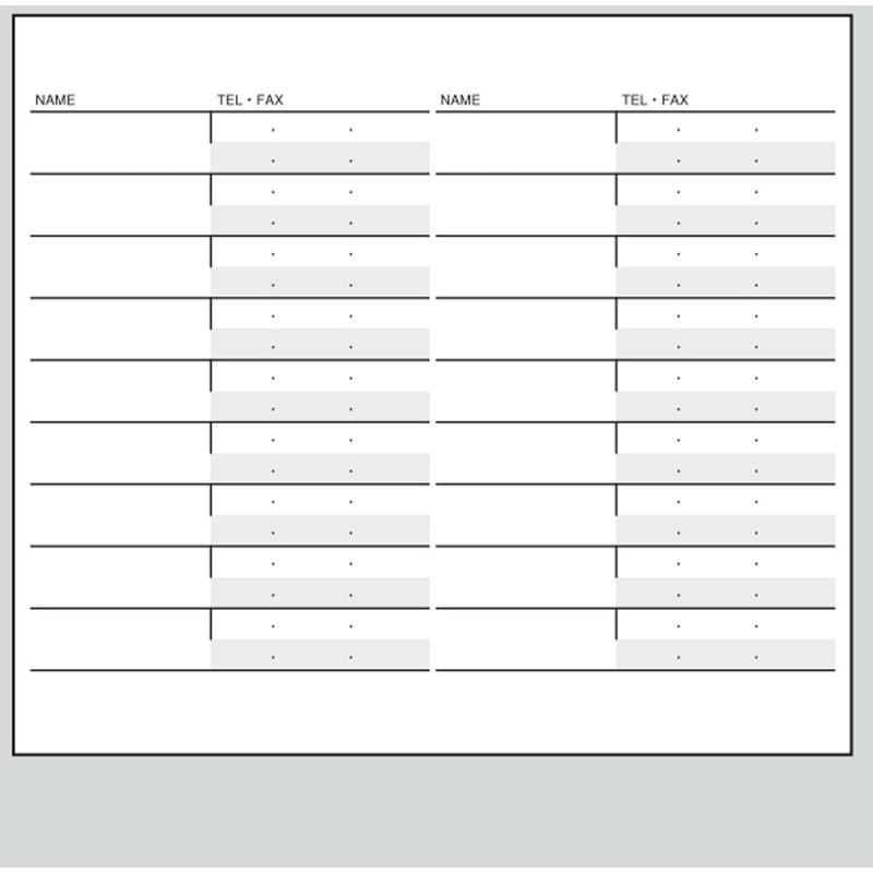 コクヨ 電話帳 PP貼表紙 576名収容 青 ワ-22NB