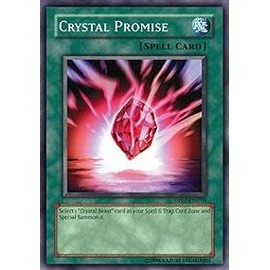 Yu-Gi-Oh! - Crystal Promise (DP07-EN016) - Duelist Pack 7 Jesse Anderson - Unlimited Edition - Common