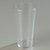 Carlisle 52248107 Stackable ShatterResistant Plastic Tumbler, 24 oz., Clear (Pack
