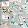 Stylish Play Puzzle Mat 59.0x82.7 Inches -35 Tiles Soft and