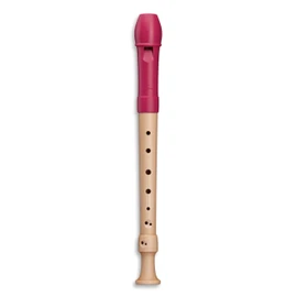 Mollenhauer 17212 Fipple Soprano Recorder, Tere, Berry, German Dopl. Soprano Recorder (German)