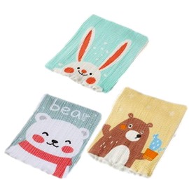 Myaotti Haramaki Baby Stomach Wrap, Warm, Set of 3, Newborn Waist Warmer, Newborn for Year-Round Use, yellow blue green