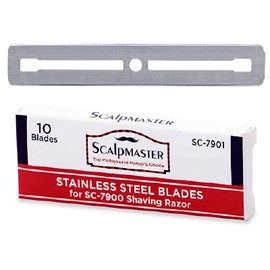 Scalpmaster Replacement Blades for Multcolor Styling Razor