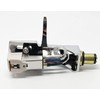 Cartridge, conical Stylus, Needle with mounting Bolts and Chrome Headshell