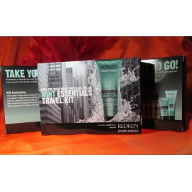 Redken For Men Mint Essentials Travel Kit x 3