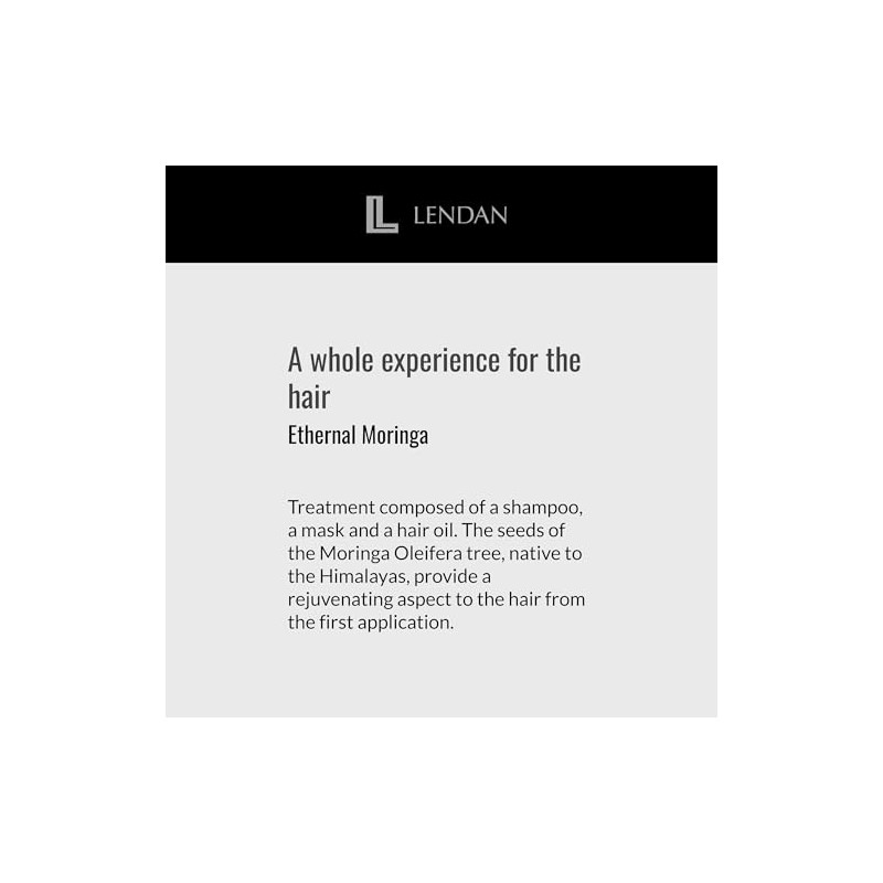 Lendan LD Oil Essences E.Moringa Hair Oil - 100 ml