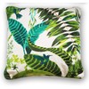restmor Tropical Leaf Cushion Covers in Green and Blue Floral