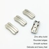 XSGTZMJ 4Pcs Foldable Hooks Wall Mount Zinc Alloy, Bathroom Wall