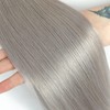 Brazilian Straight Grey Hair Bundle (18inch,1PC) 100% Human Hair Weave