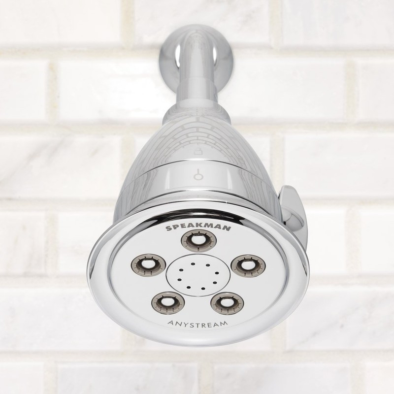 Speakman, Polished Chrome S-2005-HBFE2 Hotel Pure Anystream High Pressure Shower