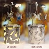 Gift for Women,Butterfly Candle Carousel Rotary Candle Holder Christmas Carousel