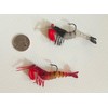 soft shrimp fishing lure 5 piece set saltwater pre rigged