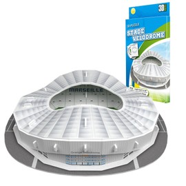 Georgie Porgy 3D Football Stadium Puzzle Toy Model Building Kits for Children Birthday Gifts (Velodrome Stadium 33 Pieces)