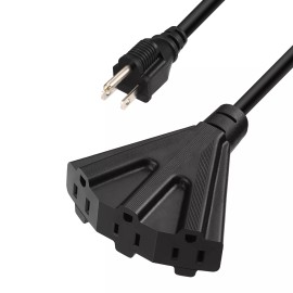 DEWENWILS 2 Pack 25 FT 25FT Outdoor Extension Cord, 16/3 SJTW Heavy Duty