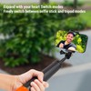 22.44in Portable Selfie Stick Tripod, 4 in 1 Extendable Travel
