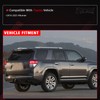 Door Tailgate Glass Belt Molding Weather Strip Compatible with Toyota