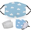 Blue Sky - Reusable Adult Face Masks - 2 Filters