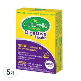 Culturell Digestive Health Probiotics 30 tablets 5 units 30 tablets 5 units / 컬처렐 다이제스티브 헬스 프로바이오틱스 30정 5개 30정  5개
