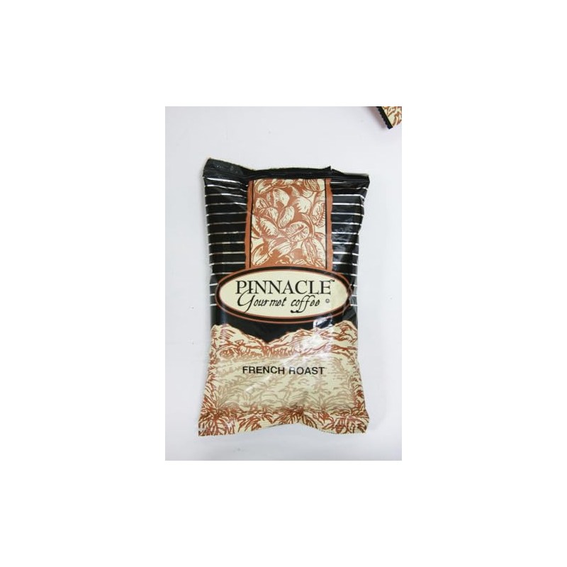 Pinnacle Flavored Ground Coffee, 24/2.25 oz packets (French Roast)