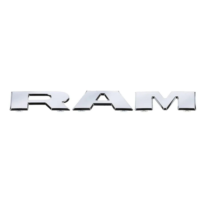 XTREME TRUX 68311411aa Chrome Replacement Grille Letters For 19-24 Dodge