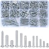 Vwoqiy 550 Pieces M3 M4 M5 Screw Set with Nuts