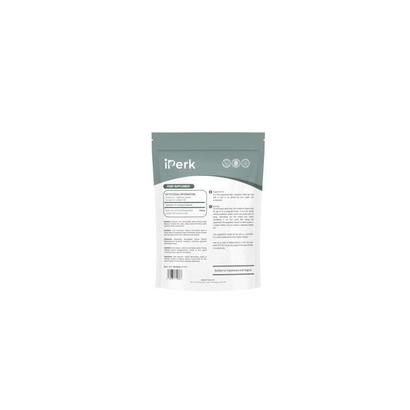 iperk Hyaluronic Acid 300mg | 120 Capsules 4 Months Supply
