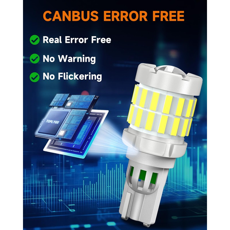 912 921 Bulb Fit For Subaru Forester 2014-2023 Reverse Light