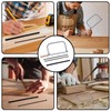 Coping Saw, 5-Piece Coping Saw Blades Set for Woodworking, Fine