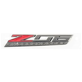 OEM NEW Front Right Fender Z06 Supercharged Emblem 15-19 Corvette 22902187