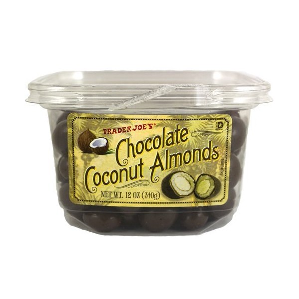 Trader Joe's Chocolate Coconut Almonds (2 Pack)