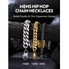 Bandmax Long Gold Cuban Link Chain 30 Inch 14MM Wide