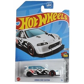 Hot Wheels Honda Civic Custom, HW Drag Strip 7/10 [white] 172/250