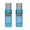 Brut Sports X 2 Deodorant Spray (Each 200Ml) Pack Of
